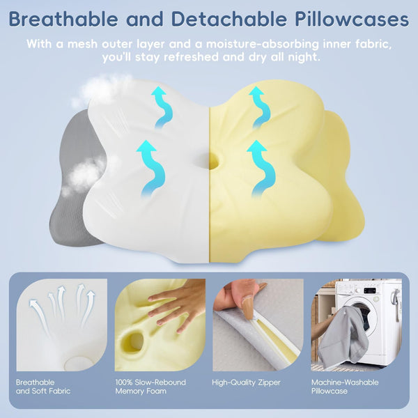 SpineAlign™ Orthopedic Neck Pillow