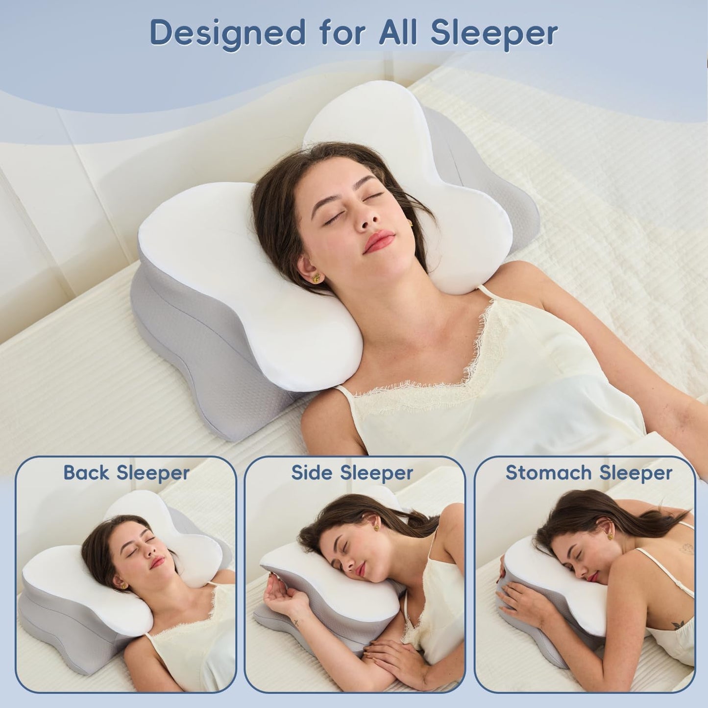 SpineAlign™ Orthopedic Neck Pillow