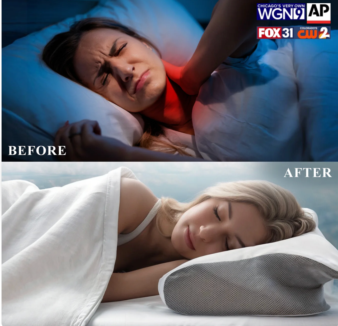 SpineAlign™ Cervical Support Pillow